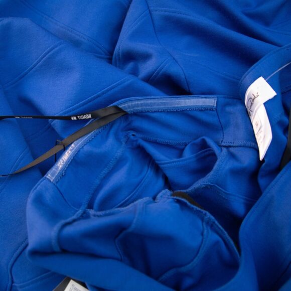 Tadashi Dress XL Sapphire Blue Sheath Off the Shoulder Cocktail Bodycon Occasion - Picture 8 of 11